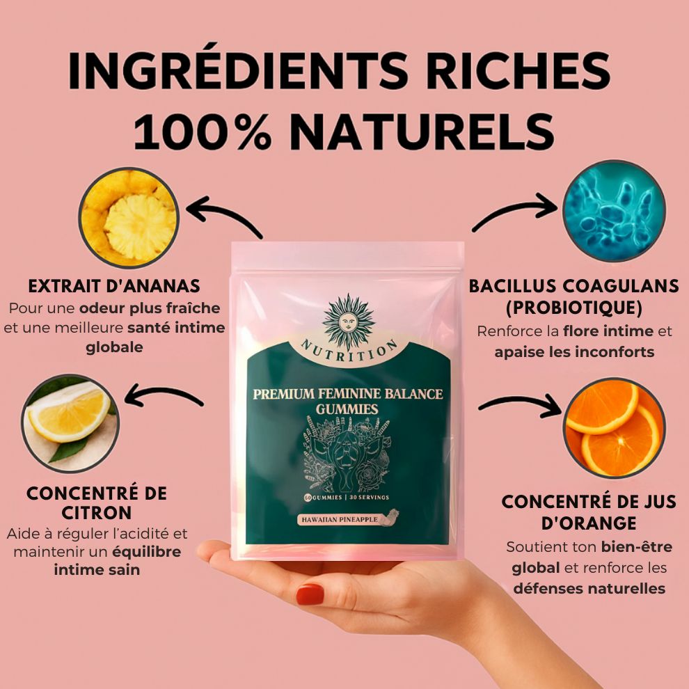 Gummies Intime – Équilibre & Bien-être