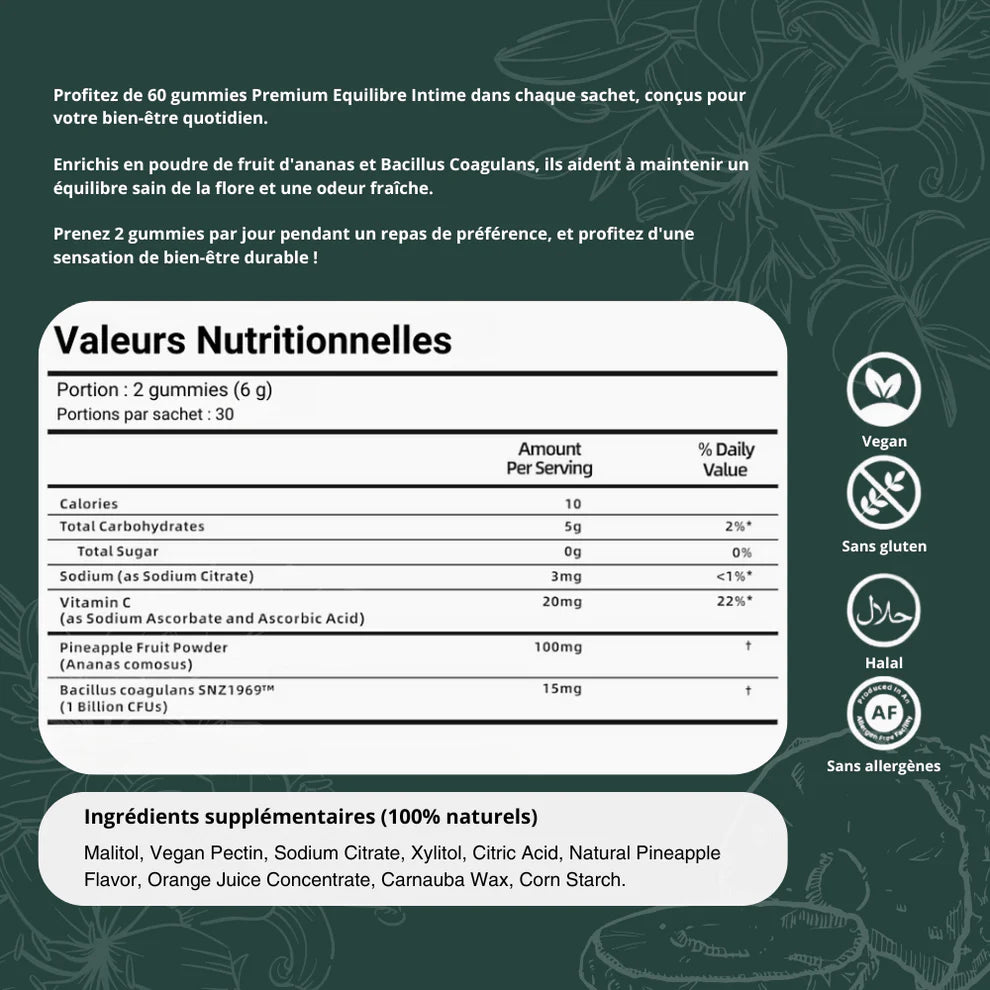 Gummies Intime – Équilibre & Bien-être