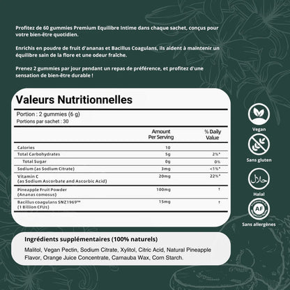 Gummies Intime – Équilibre & Bien-être