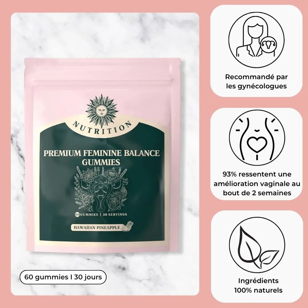 Gummies Intime – Équilibre & Bien-être